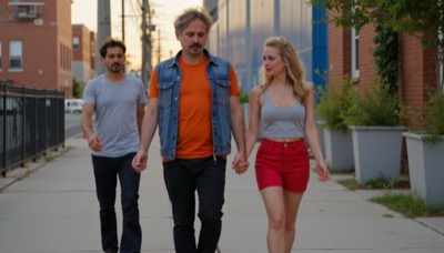 AI-generated film still from Me-Me exploring identity and unlived destinies in Milan